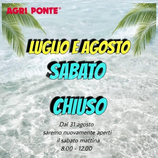 Sabato chiuso!