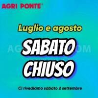 Sabato chiuso!