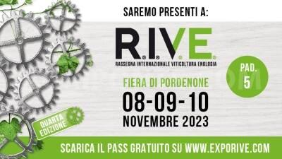 RIVE 2023 - il salone dedicato alla viticoltura e all&#039;enologia