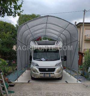 copertura camper.70x6.00 rete grigia